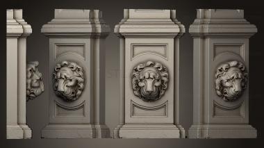 3D model Lion Sandstein 2 (STL)